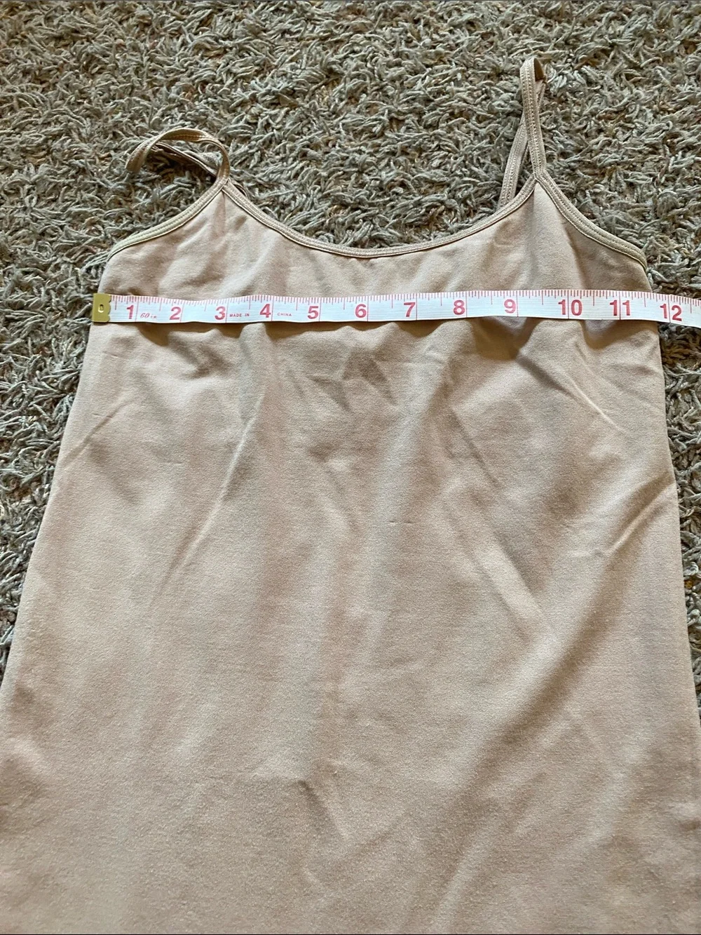 BCBGMaxAzria Light Beige Midi Slip Dress XS